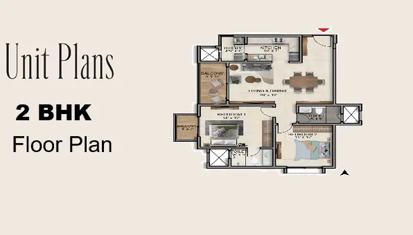 Floor Plan Variants Prestige Olive Oak Floor Plan - 2, 3 and 4 BHK Configurations